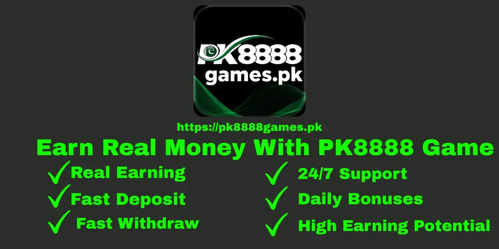 Earn Real Money With PK8888 Game